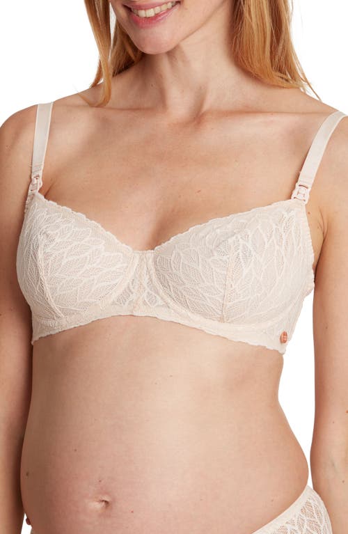 Cache Coeur Bliss Lace Maternity/Nursing Bra in Blush  product