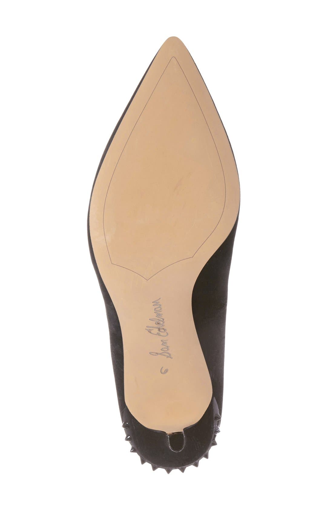 Sam Edelman 'Tonia' Spike Rand Pointy Toe Pump, Alternate, color, 