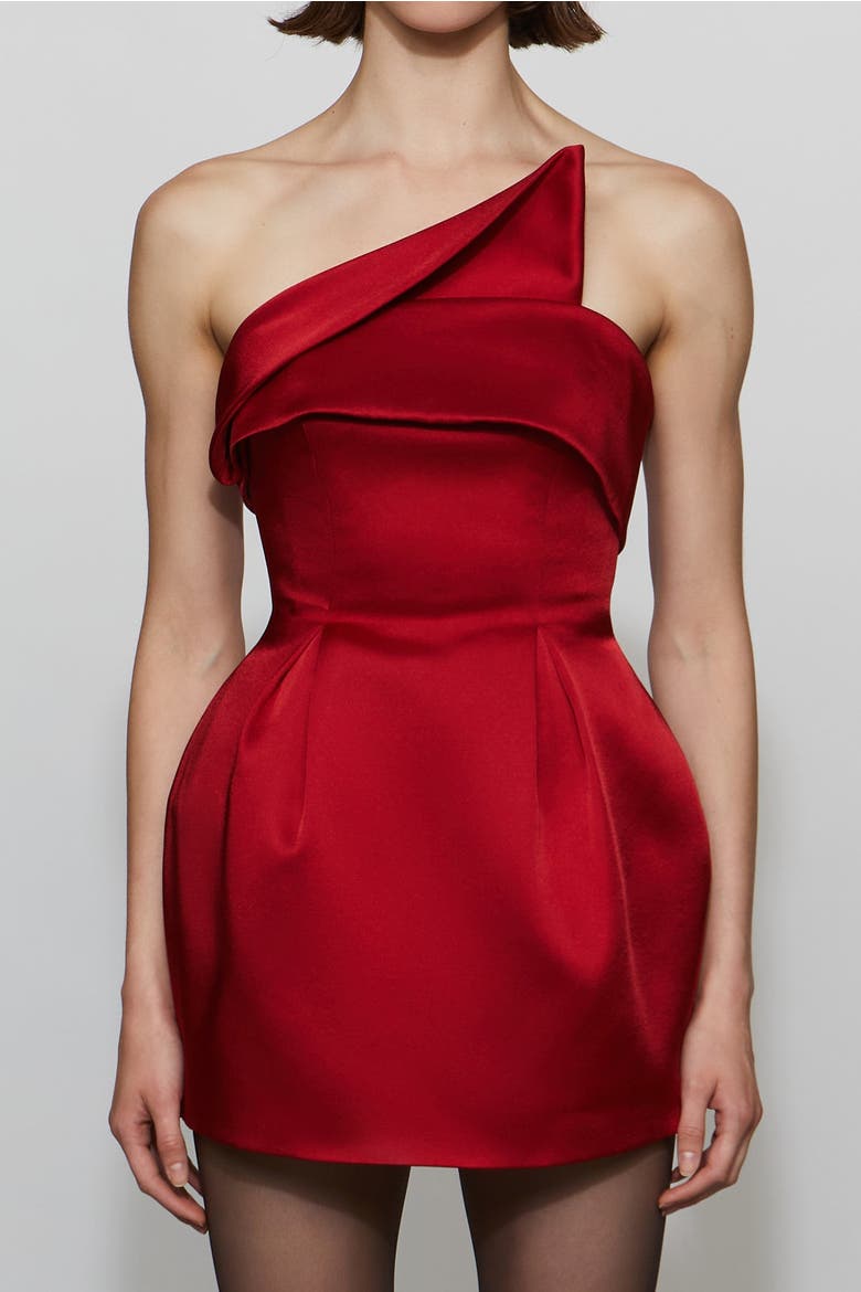 Ayla Dress, Alternate, color, Lipstick Red