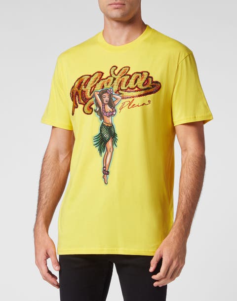 T-Shirt Round Neck Ss Hawaii Men