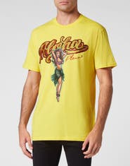 PHILIPP PLEIN T-Shirt Round Neck Ss Hawaii Men