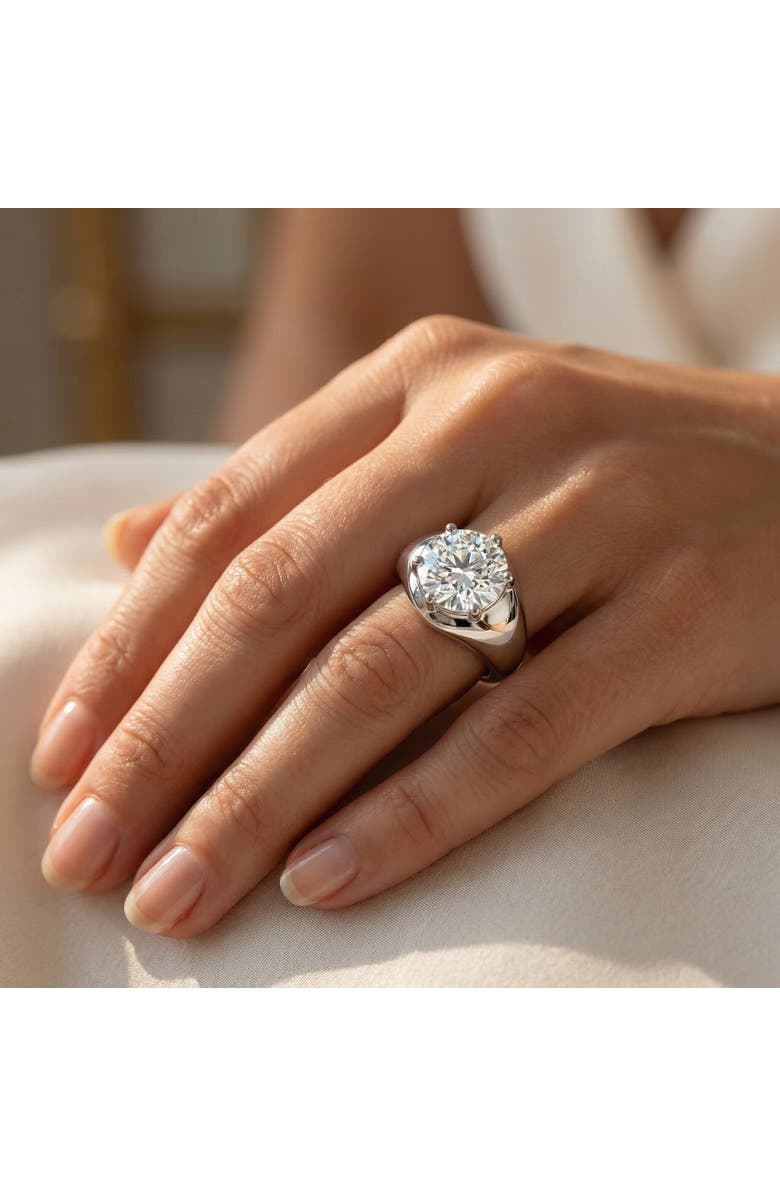 Bliss Diamond Certified 5Ct Bryn Diamond Solitaire Engagement Ring Lab Grown, Alternate, color, 14K Yellow Gold