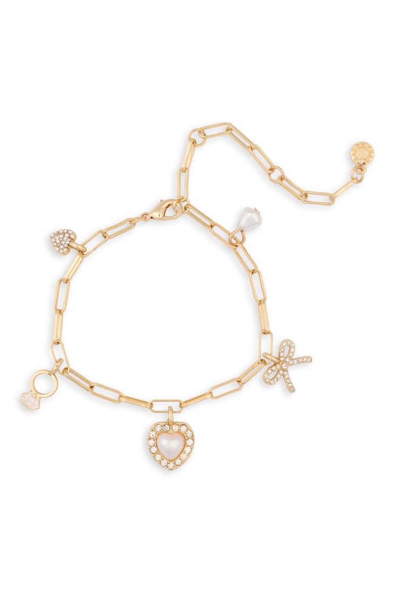Bride Mode Charm Bracelet, Alternate, color, GOLD