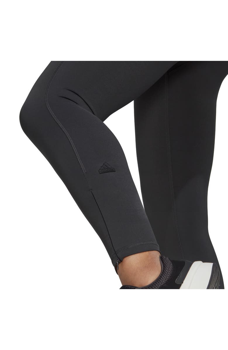 ADIDAS SPORTSWEAR High Waist Zip Cuff Tights, Alternate, color, 
