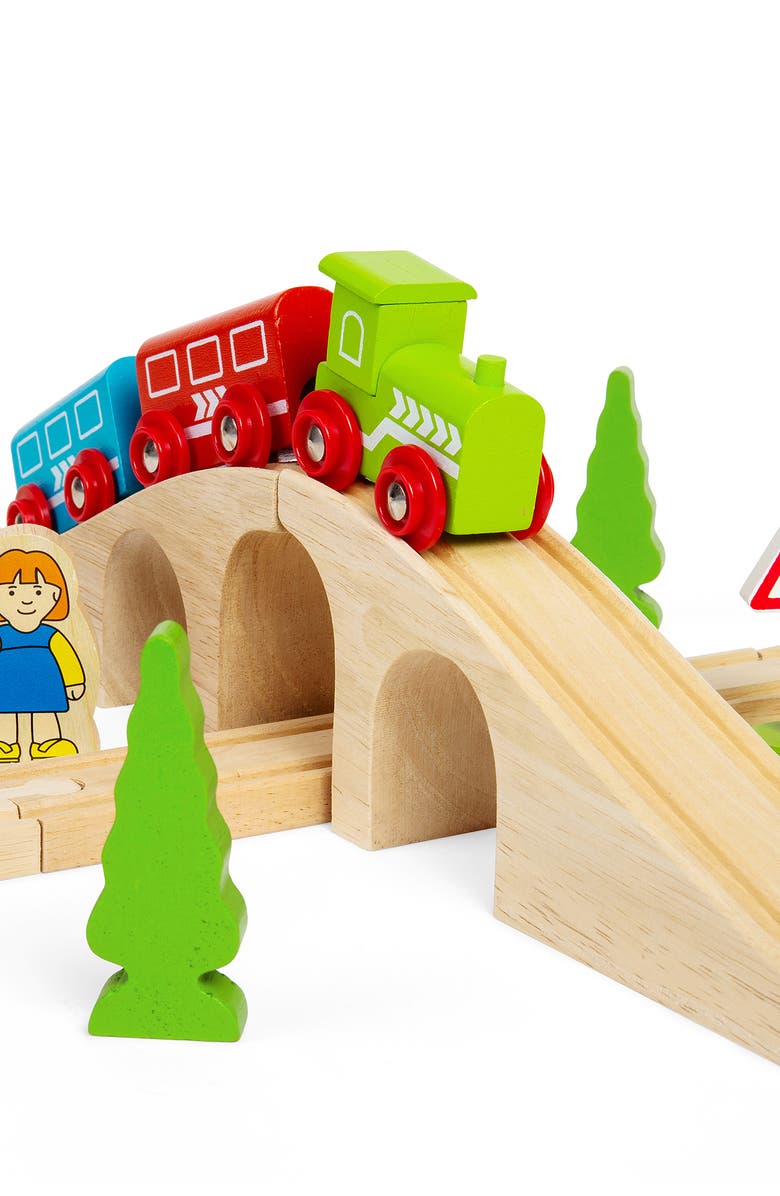 Bigjigs Rail Figure of Eight Train Set, Alternate, color, Multicoloured