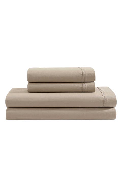 200 Thread Count Cotton Percale Sheet Set