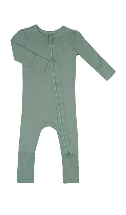 Convertible Romper Fitted Long Sleeve Pajama