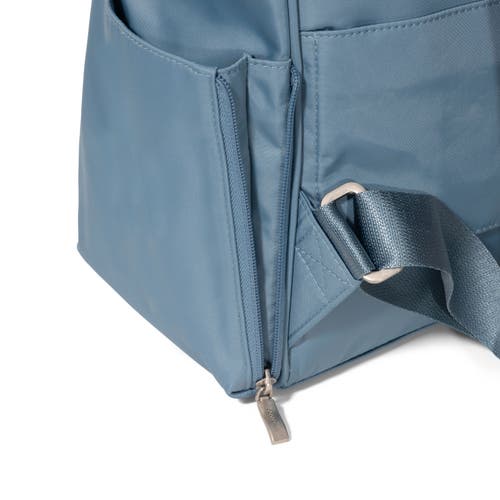 Baggallini Chelsea Laptop Backpack In Cornflower Twill