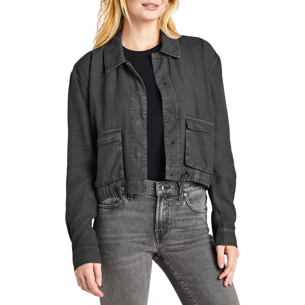 Splendid Breck Utility Jacket In Lead
