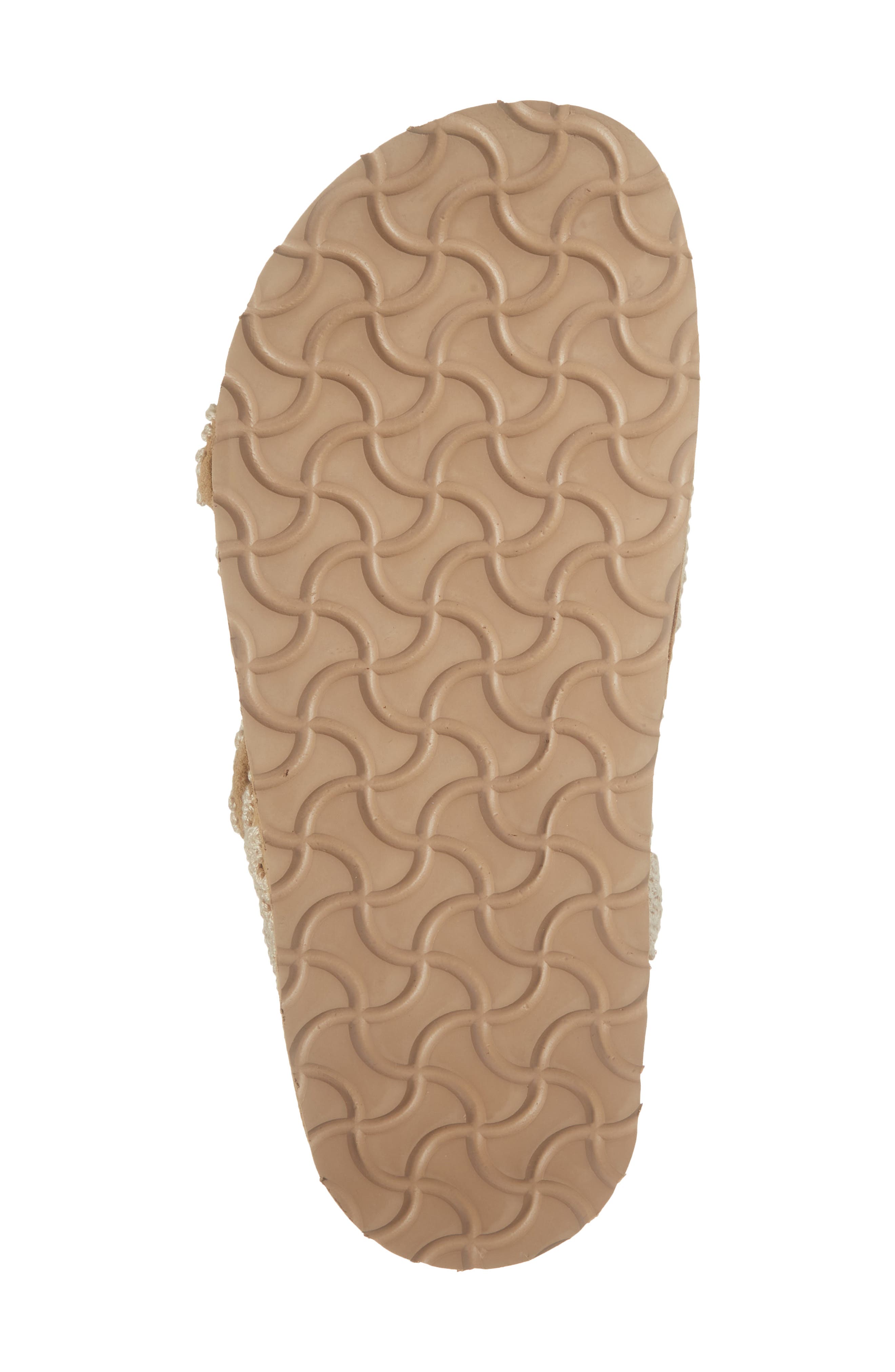 Clay Embroidered Slide Sandal, Alternate, color, SAFFRON SUEDE / NATURAL