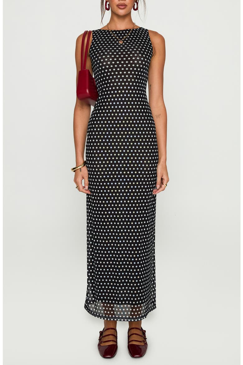 princess polly black polka dot dress Nellie Mini Dress | Black Polka Dot | Womens