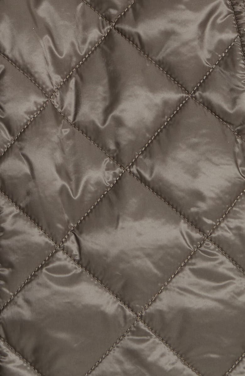 Burberry Baughton Quilted Coat, Alternate, color, 