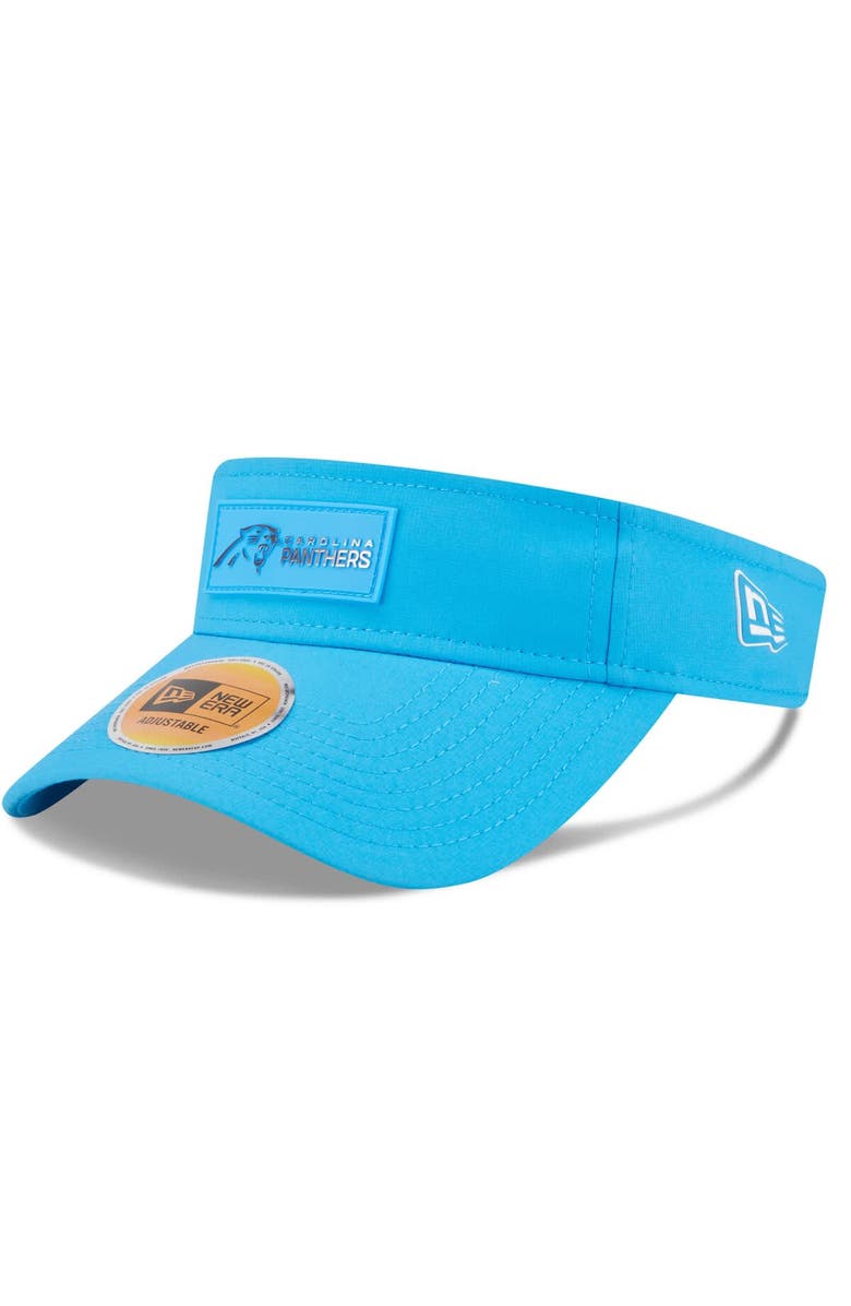New Era Men's New Era Blue Carolina Panthers 2025 Sideline  Visor, Main, color, 