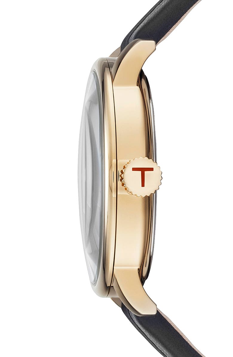 Ted Baker London Daniel Mixed Media Strap Watch, 42mm, Alternate, color, 