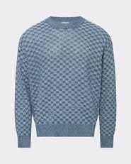le PÈRE Knit Basketweave Sweater