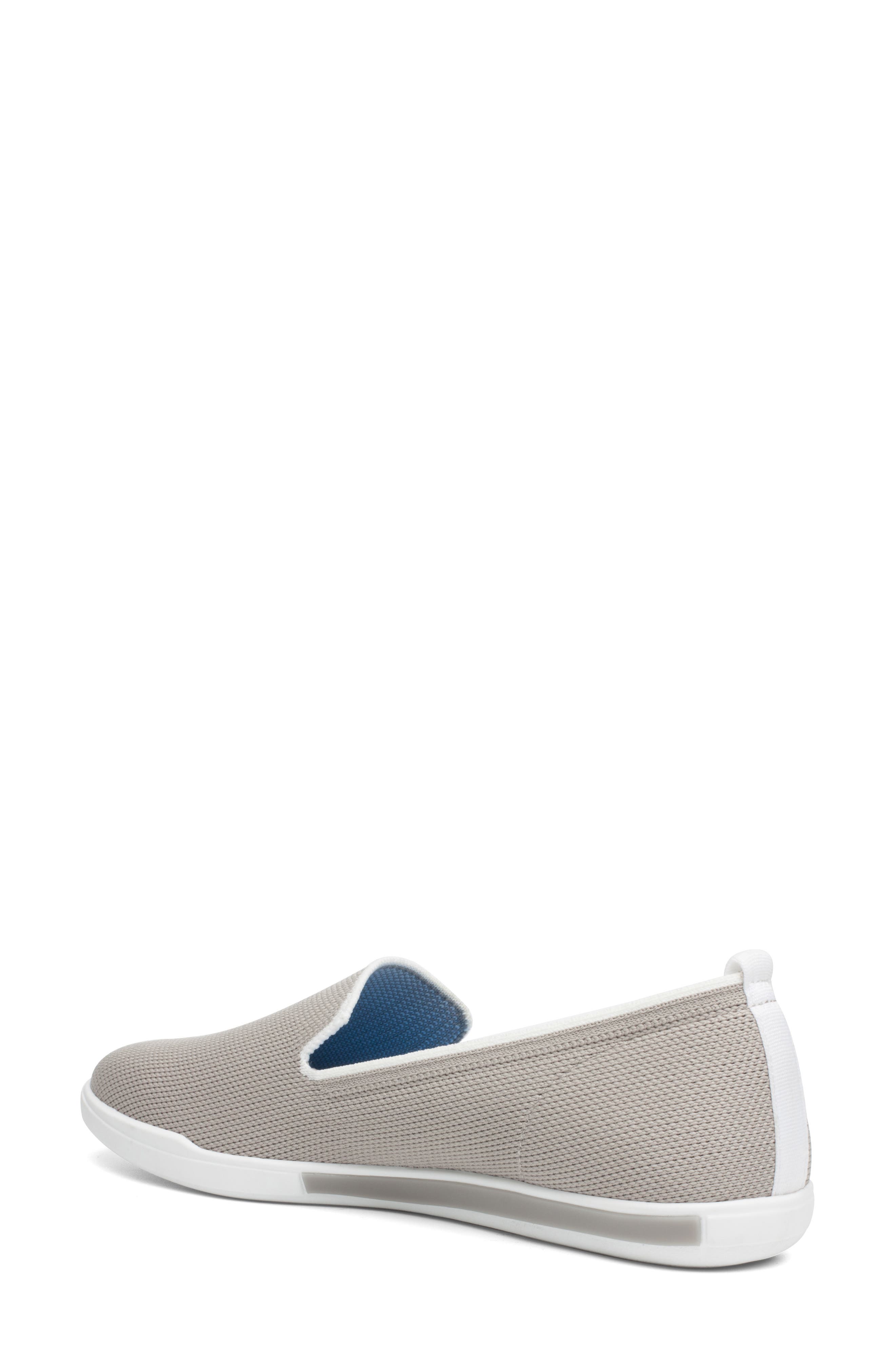 Eden Mesh Sneaker, Alternate, color, GREY W/ WHITE TRIM FABRIC