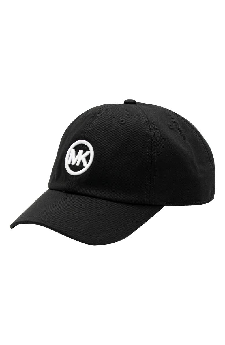 MICHAEL Michael Kors Logo Baseball Cap, Main, color, 