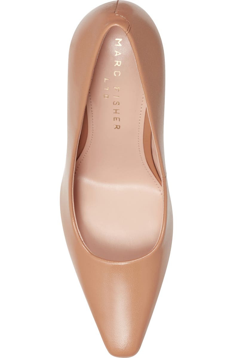 Marc Fisher LTD Olivy Stiletto Pump, Alternate, color, Light Natural