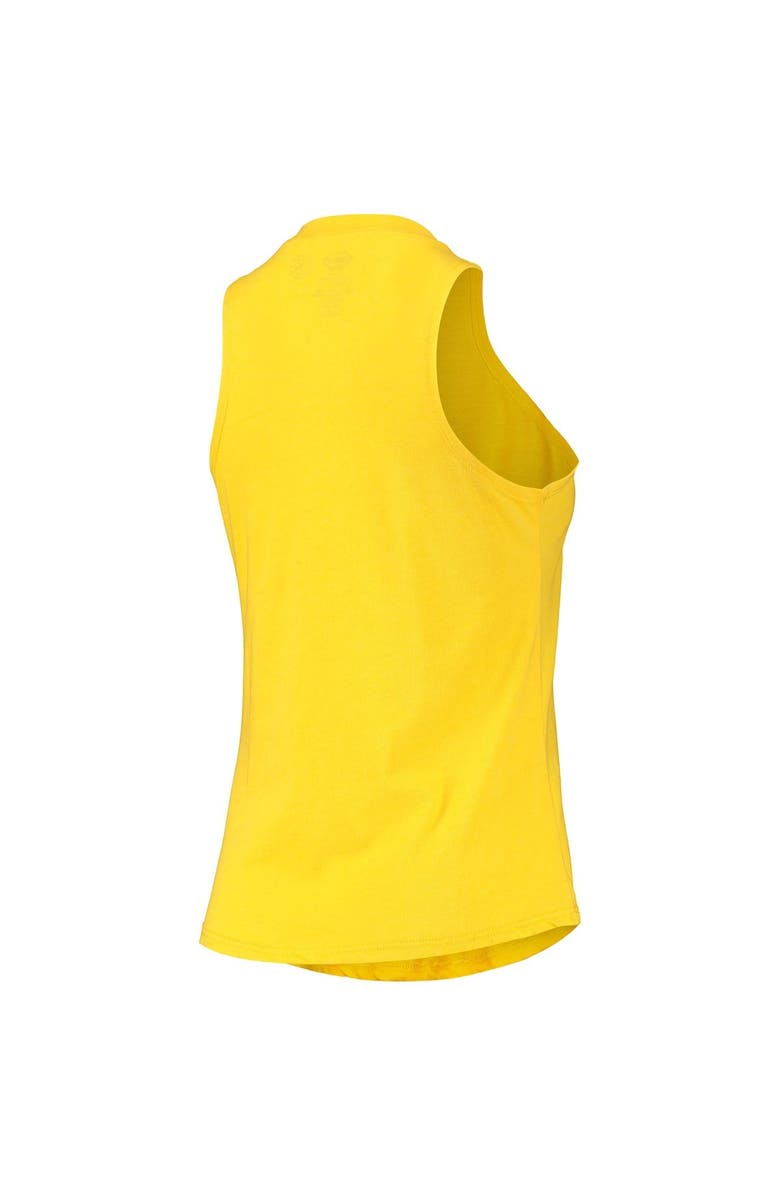 CONCEPTS SPORT Women's Concepts Sport Navy/Gold Milwaukee Brewers Meter Muscle Tank Top & Pants Sleep Set, Alternate, color, 