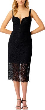 Bardot Adeline Cotton Blend Midi Dress