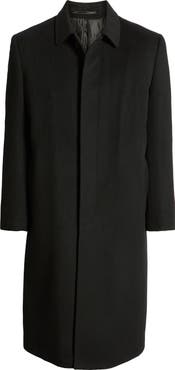 Hart Schaffner Marx Stanley Classic Fit Wool & Cashmere Overcoat