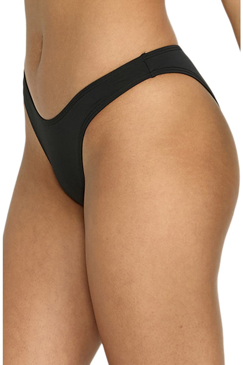 Sol Searcher Hike Bikini Bottoms, Alternate, color, BLACK PEBBLE