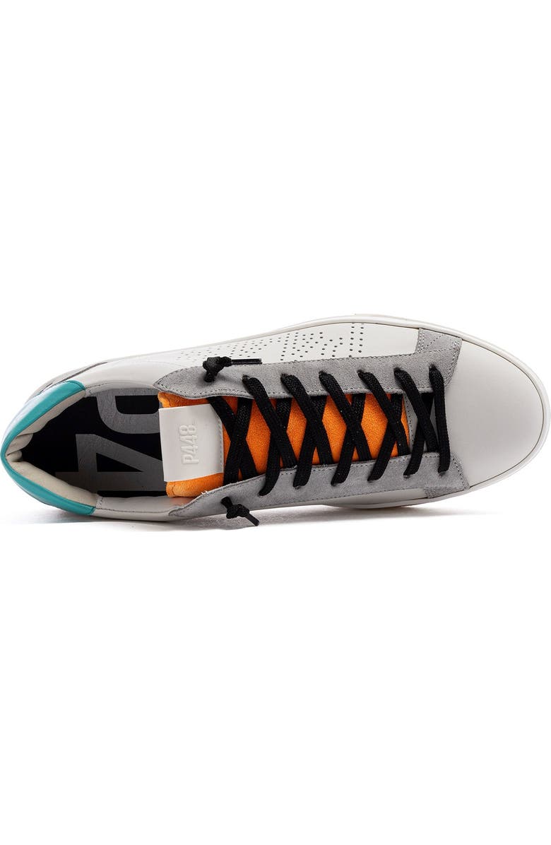 P448 Jack Sneaker, Alternate, color, Acqua Orange