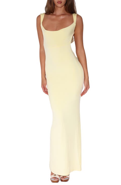 Zita Open Back Evening Dress
