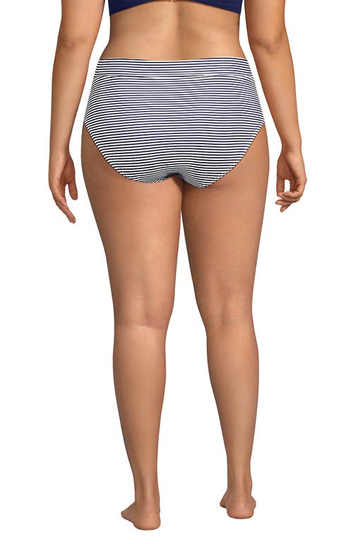 LANDS' END LANDS' END CHLORINE RESISTANT PINCHLESS HIGH WAISTED BIKINI BOTTOMS