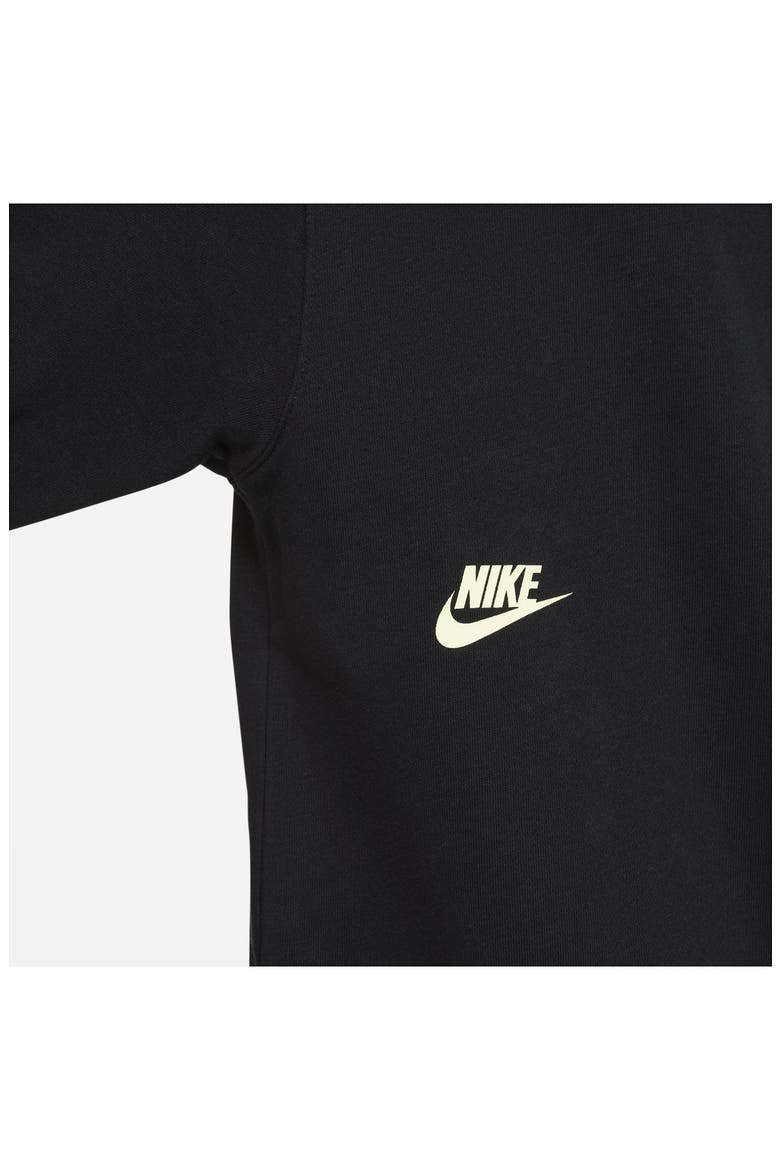 Kids' Dot Logo Hoodie, Alternate, color, BLACK