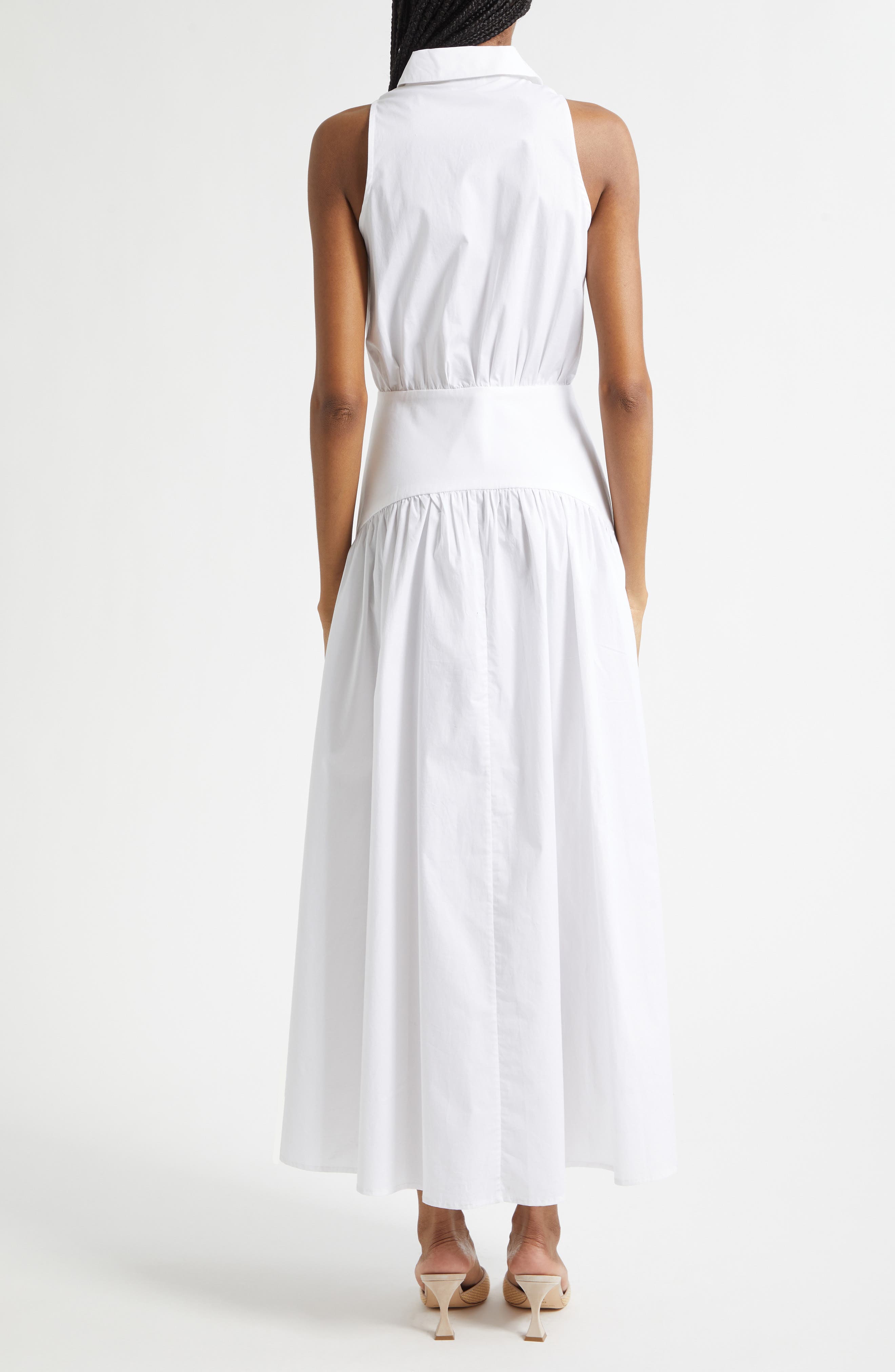 Romy Sleeveless Maxi Shirtdress - image 2