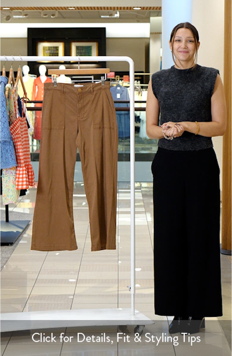 Meg High Waist Ankle Wide Leg Pants, sales video thumbnail