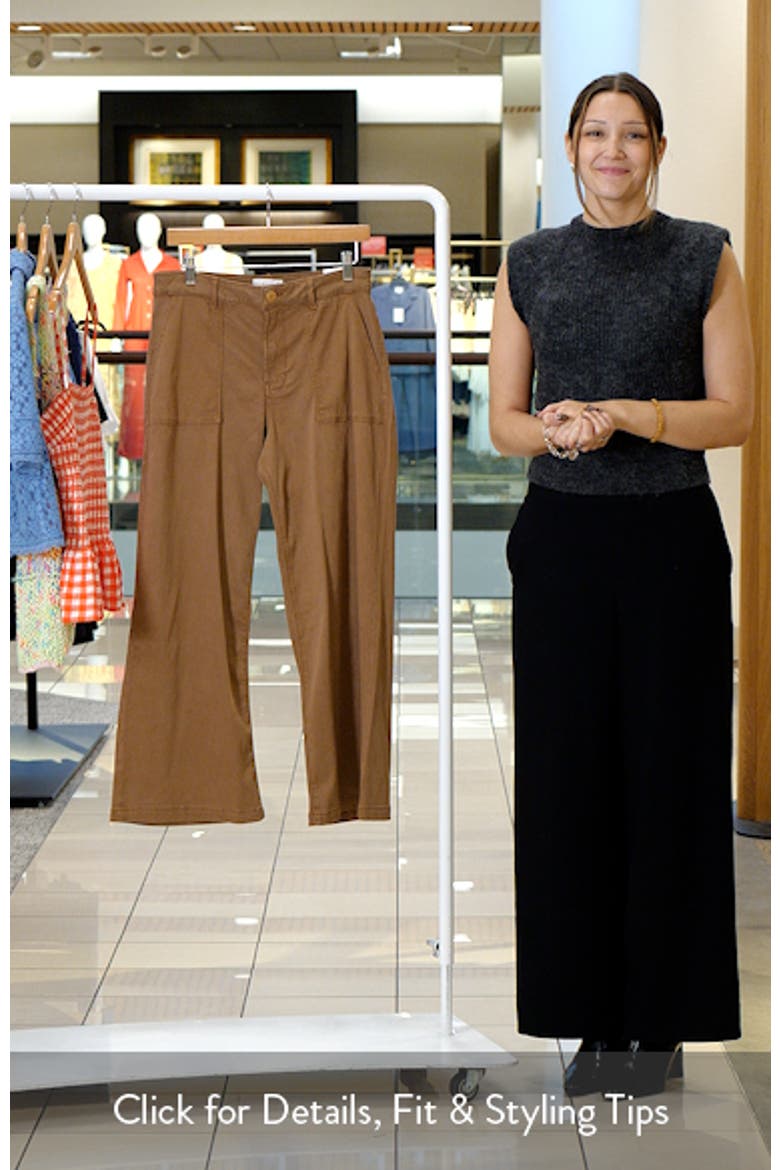 Meg High Waist Ankle Wide Leg Pants video