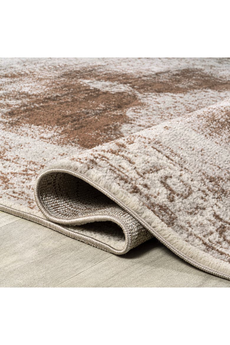 Rosalia Cottage Medallion Area Rug, Alternate, color, Cream/Brown