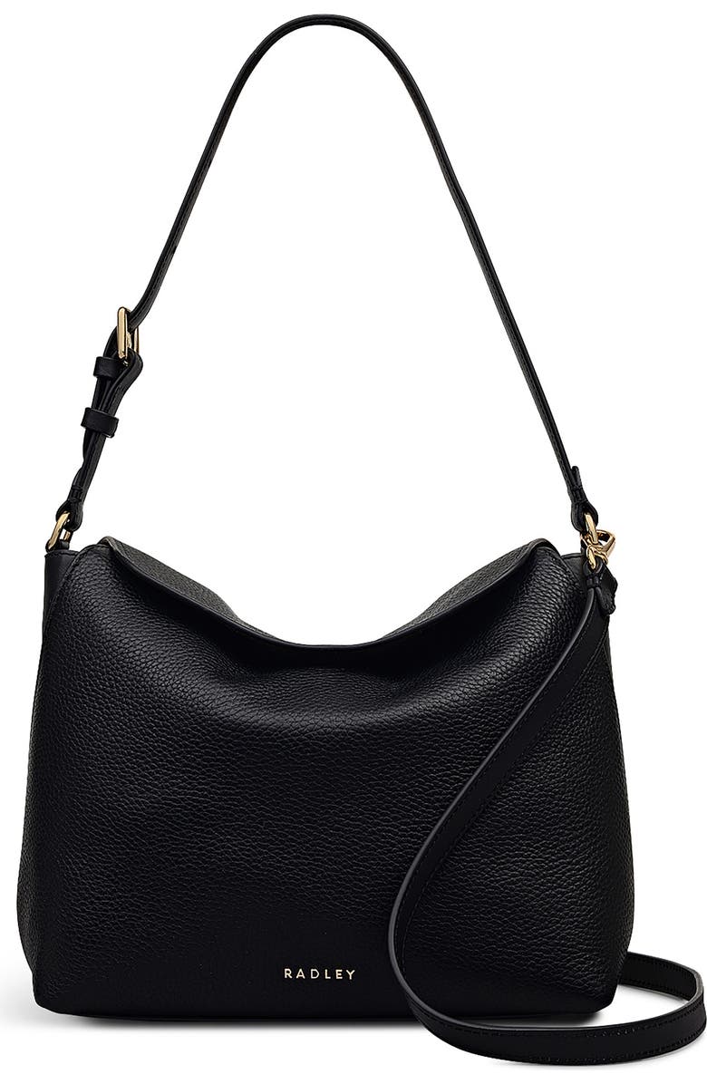 Radley City Road Slouch Shoulder Bag, Main, color, Black