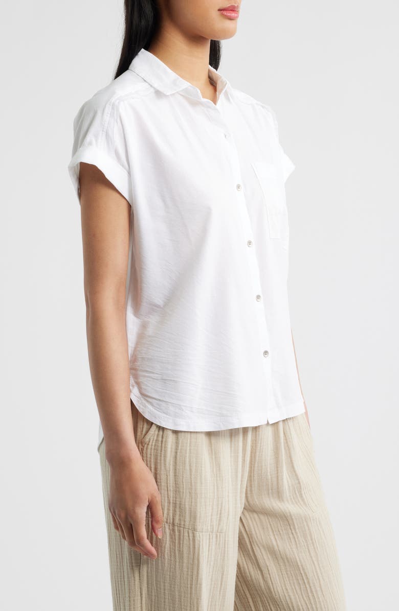 beachlunchlounge Lane Dolman Sleeve Shirt, Alternate, color, White