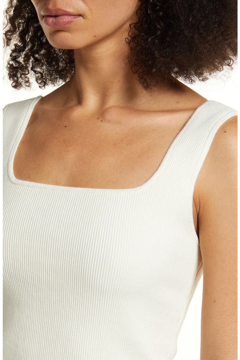 Julia Rib Knit Tank, Alternate, color, IVORY