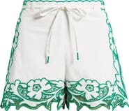 LOVE THE LABEL Trinity Embroidered Shorts