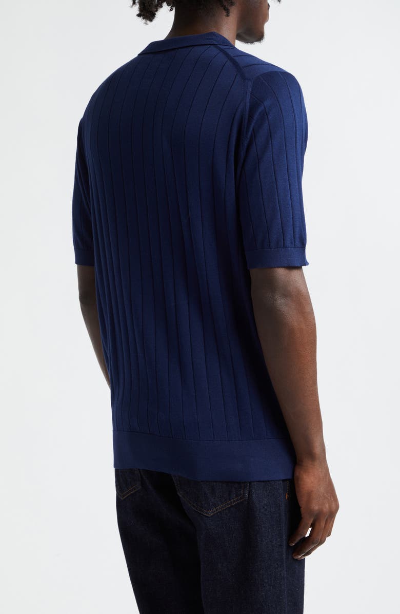 John Smedley Roper Skipper Cotton Polo Sweater, Alternate, color, 