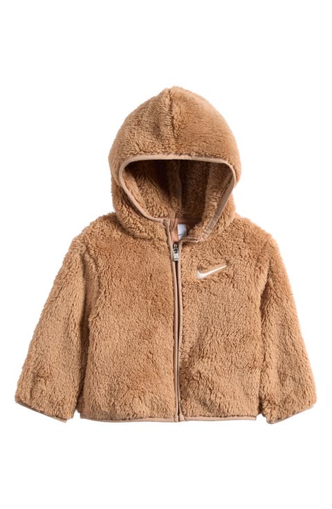Faux Shearling Full Zip Hoodie