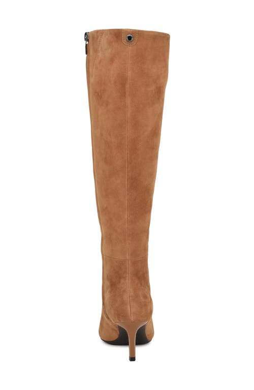 Nine West Womens Kimdee 9x9 Tall Stiletto Dress Boots Regular Wide Calf In Multi