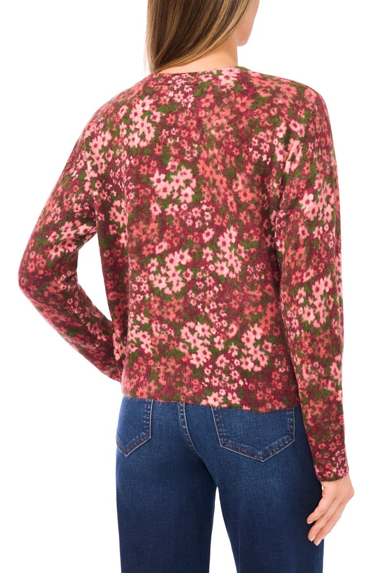 Print Sweater, Alternate, color, BURGUNDY FLORAL MULTI