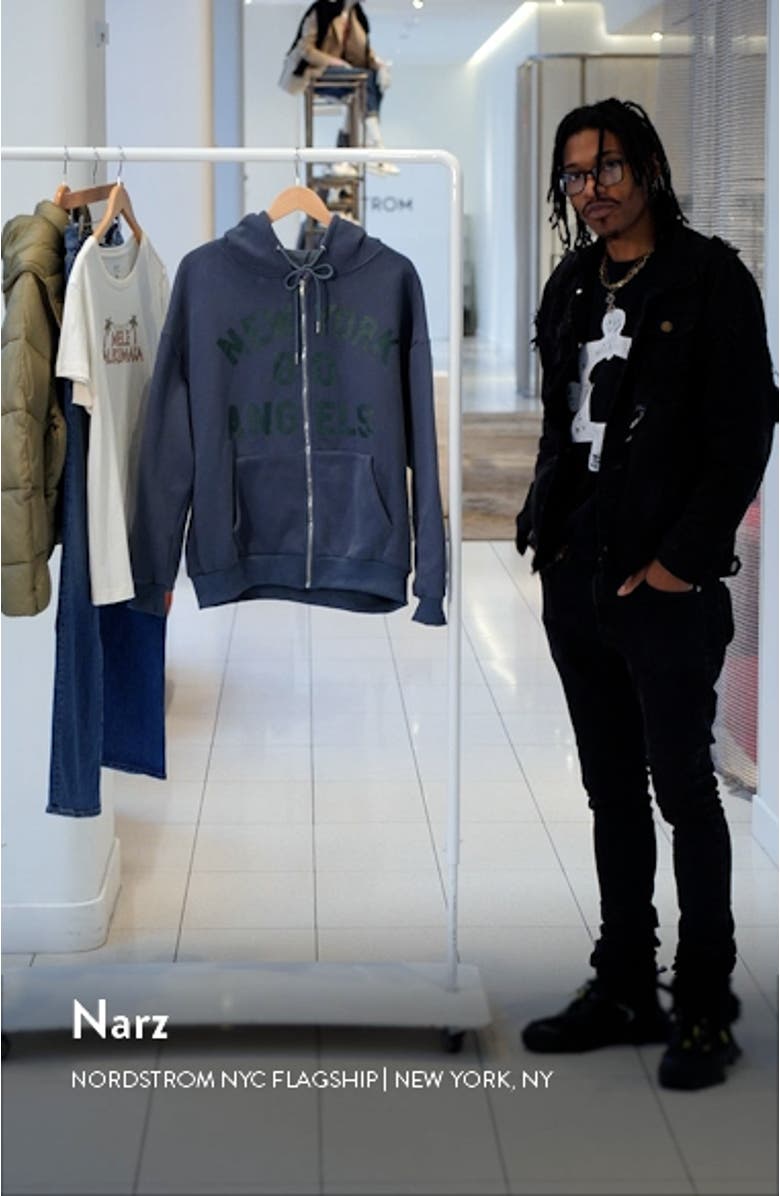 New York Angels Oversize Hoodie, sales video thumbnail