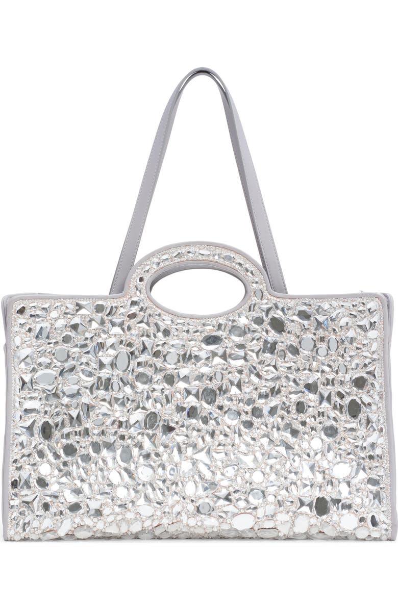 Valentino Garavani Le Troisième Crystal Embellished Tote, Main, color,