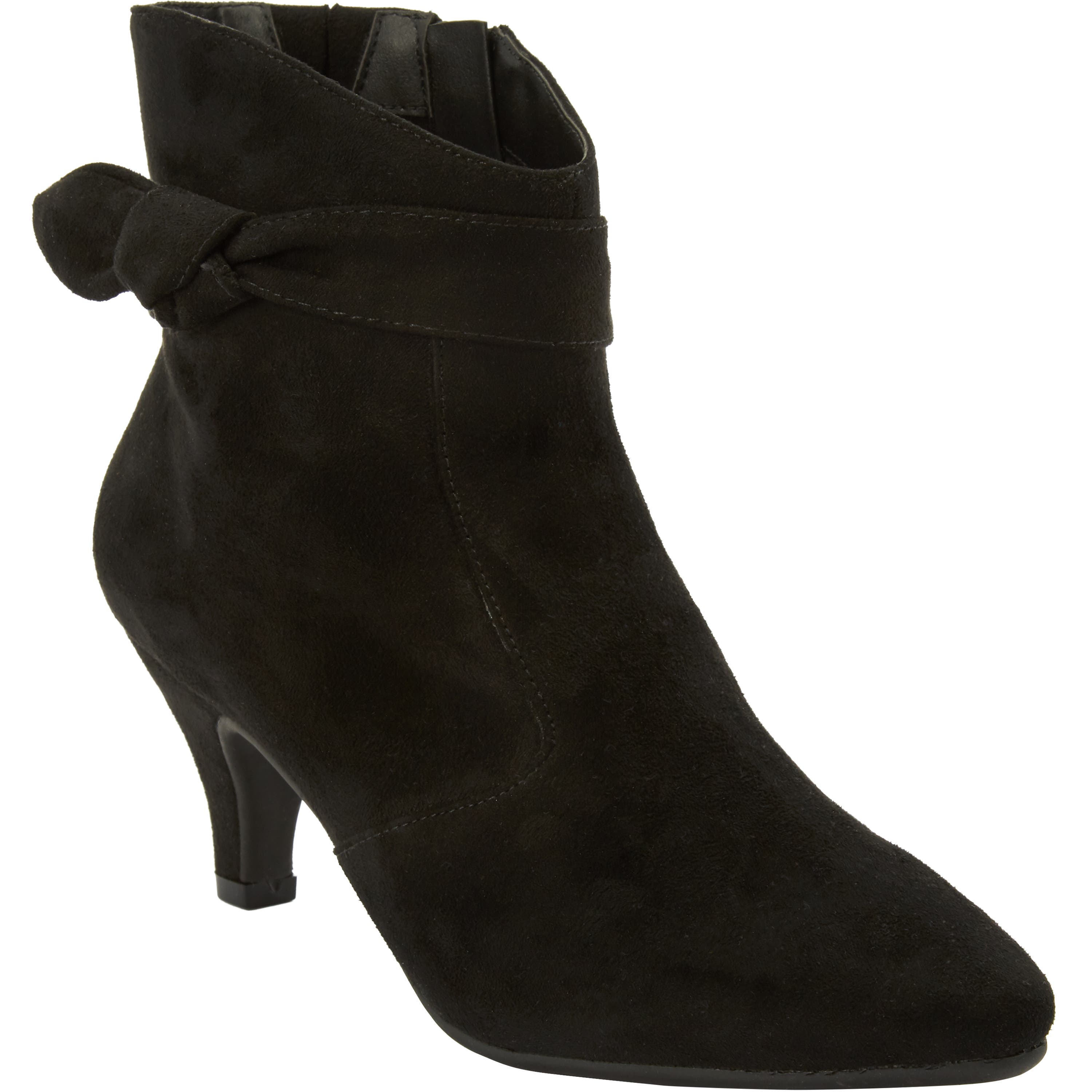 Comfortview The Corrine Bootie, Main, color, Black