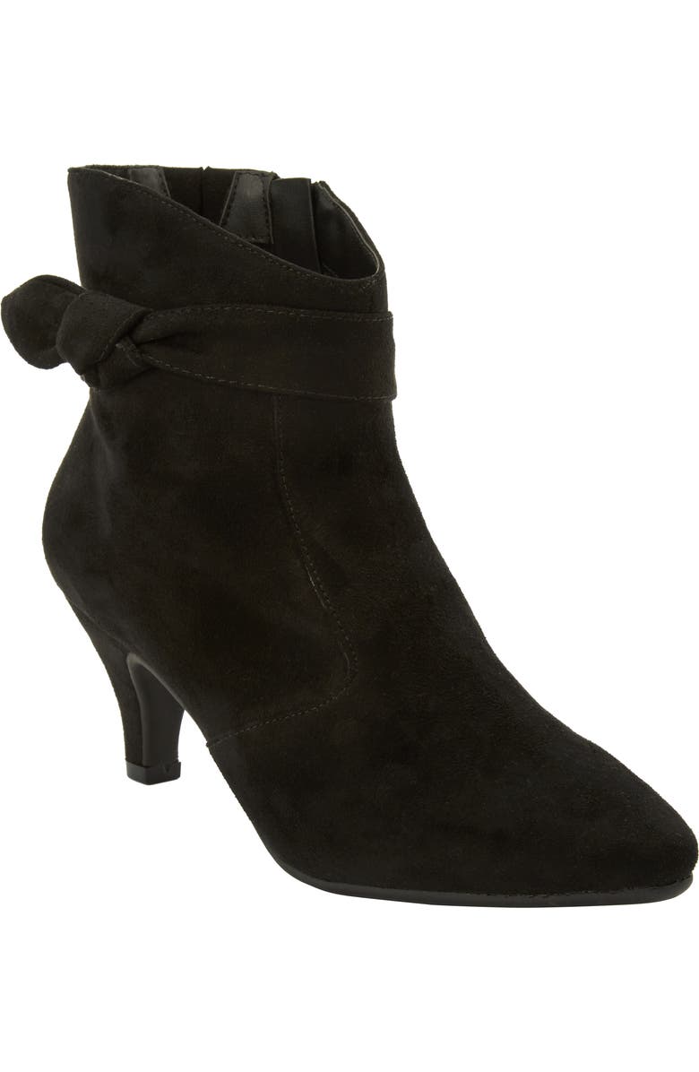 Comfortview The Corrine Bootie, Main, color, Black