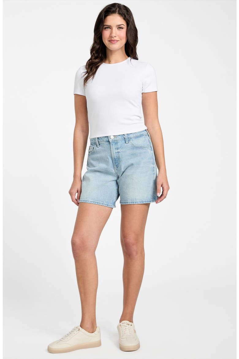 Terra Ribbed Crop T-Shirt, Alternate, color, PURE WHITE