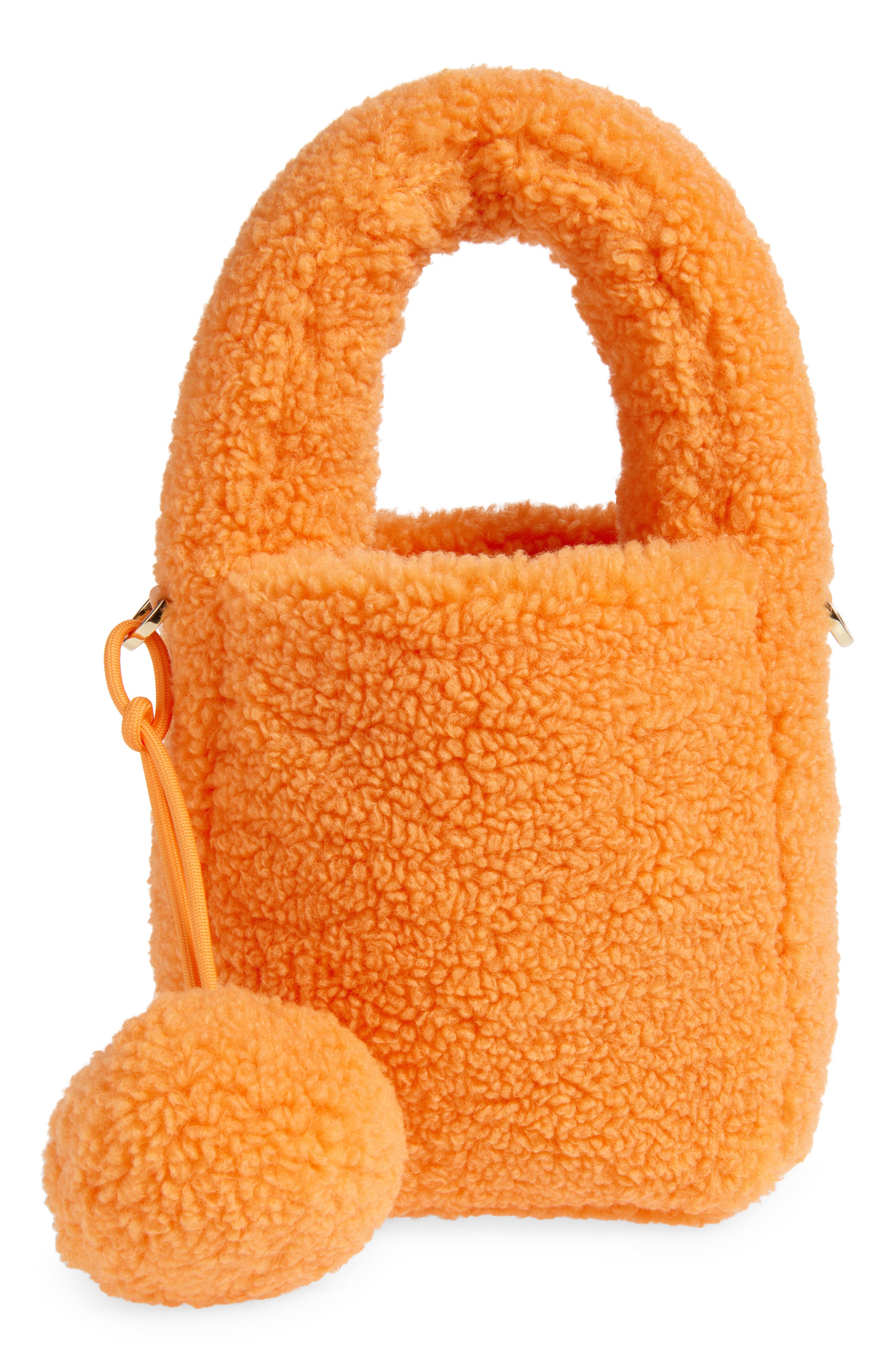 Eugenia Kim Tate Faux Shearling Crossbody Bag, Main, color, 