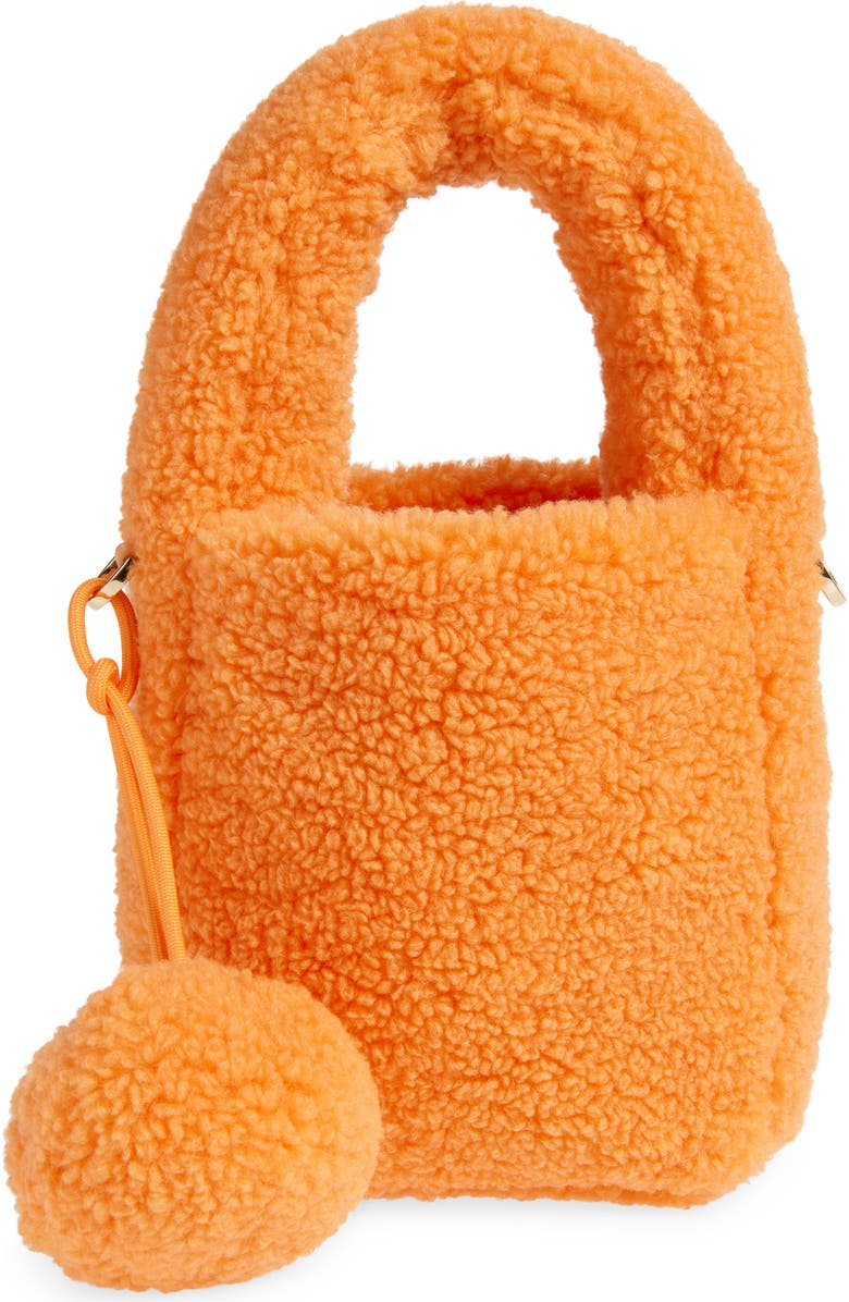 Eugenia Kim Tate Faux Shearling Crossbody Bag, Main, color,