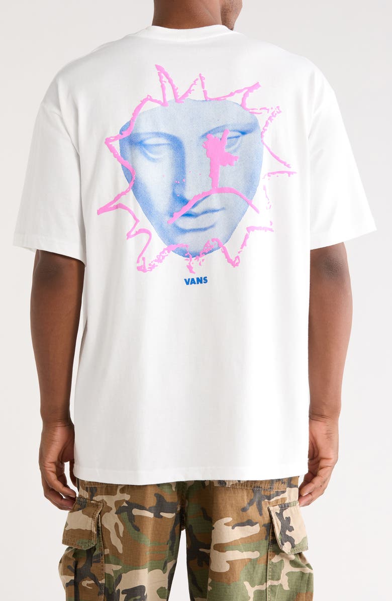 Vans Darkness Cotton Graphic T-Shirt, Alternate, color, White